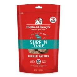 Stella & Chewy's Raw Dinners Freeze-Dried Dog Food 30 Stella & Chewy's Raw Dinners Freeze-Dried Dog Food -Pet Supplies Discount Shop 14oz SurfTurf
