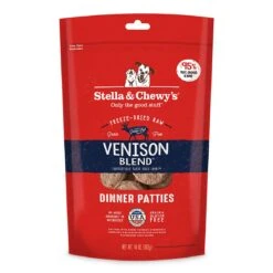 Stella & Chewy's Raw Dinners Freeze-Dried Dog Food 38 Stella & Chewy's Raw Dinners Freeze-Dried Dog Food -Pet Supplies Discount Shop 14oz Venison