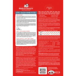 Stella & Chewy's Raw Dinners Freeze-Dried Dog Food 41 Stella & Chewy's Raw Dinners Freeze-Dried Dog Food -Pet Supplies Discount Shop 14oz Venison BackPanel