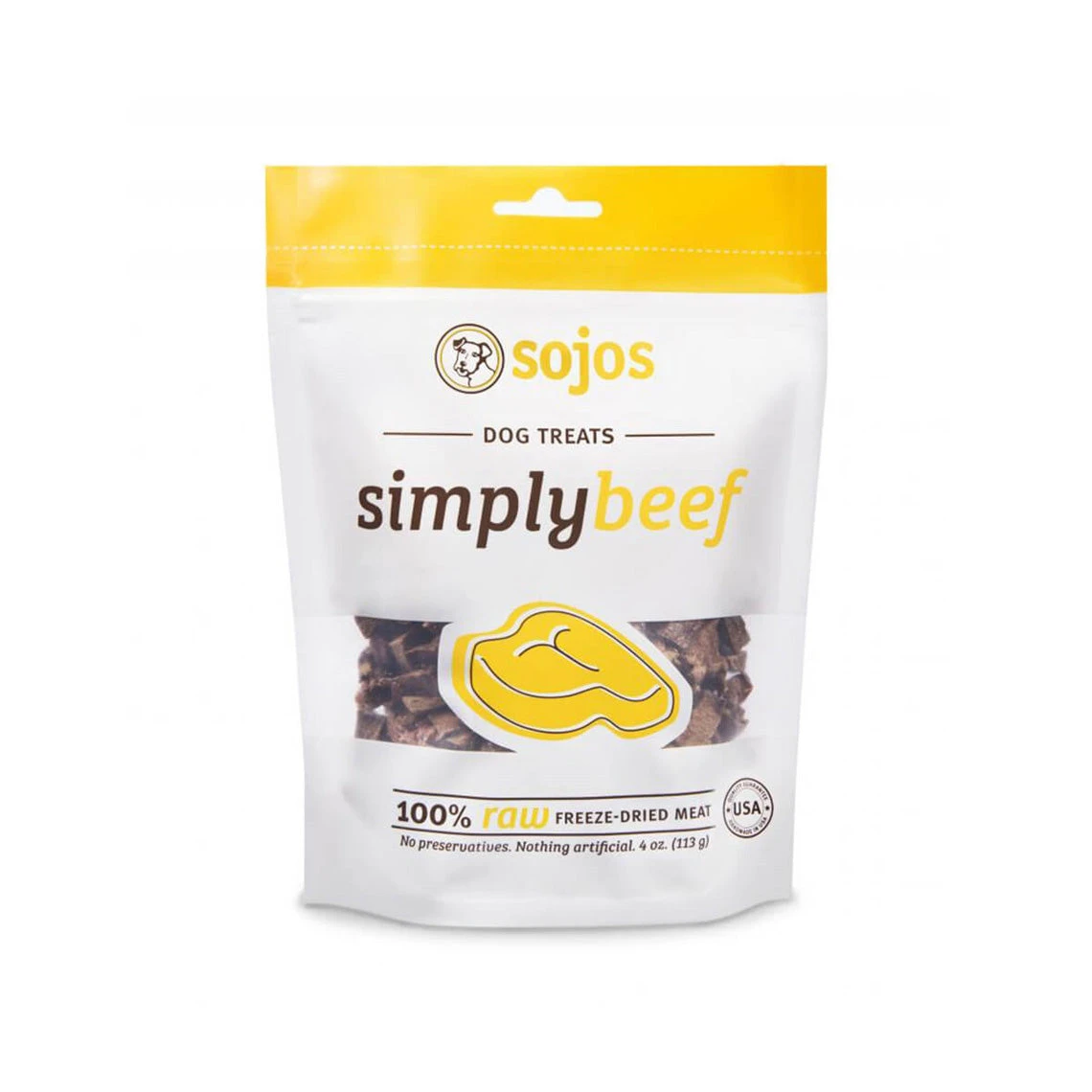 Sojos Simply Meat Freeze-Dried Raw Dog Treats 3 Sojos Simply Meat Freeze-Dried Raw Dog Treats