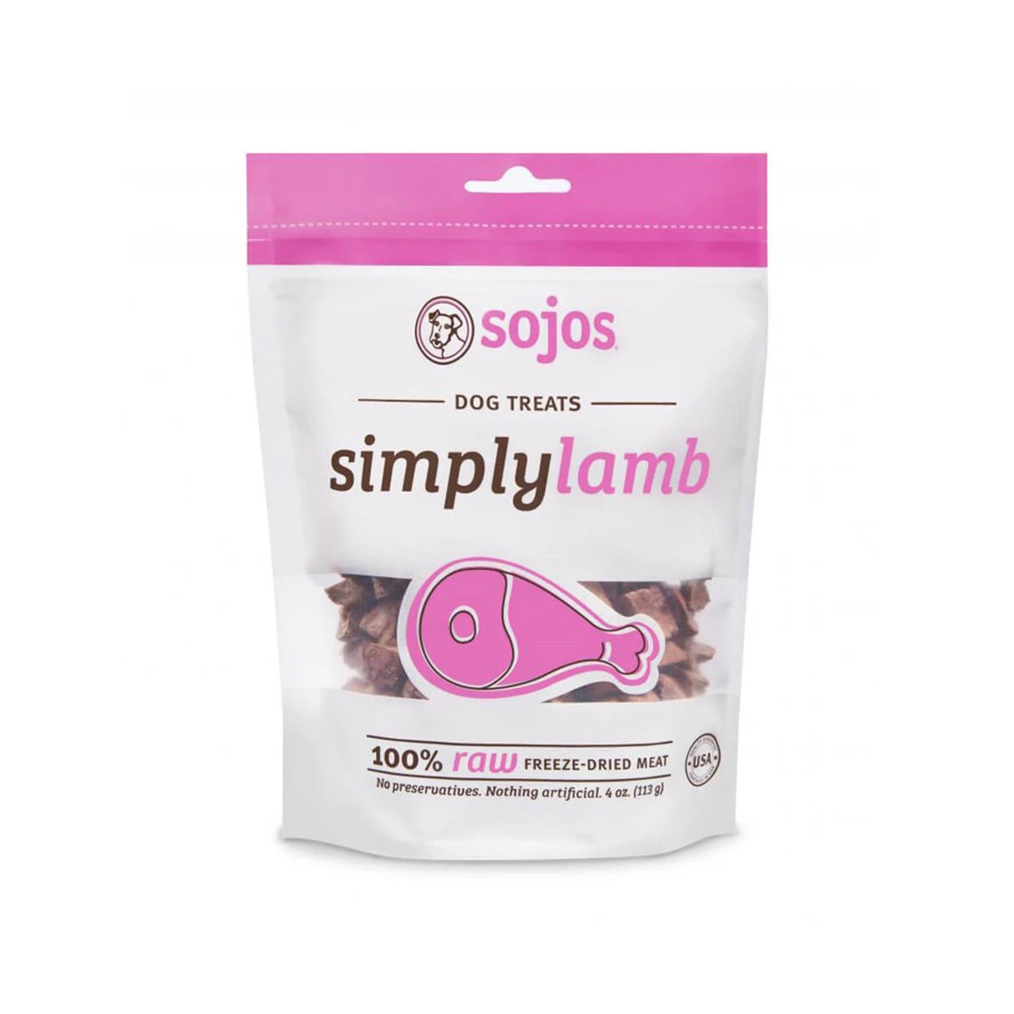 Sojos Simply Meat Freeze-Dried Raw Dog Treats 4 Sojos Simply Meat Freeze-Dried Raw Dog Treats - Image 2