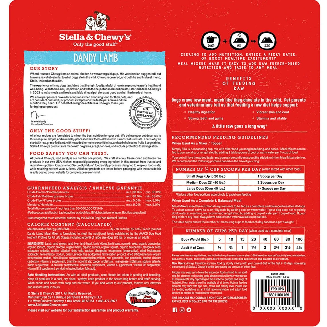 Stella & Chewy's Freeze-Dried Meal Mixers Dog Food Toppers 10 Stella & Chewy's Freeze-Dried Meal Mixers Dog Food Toppers - Image 8