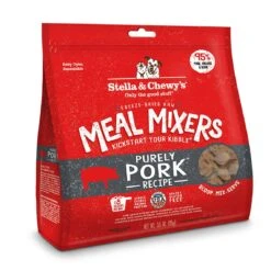 Stella & Chewy's Freeze-Dried Meal Mixers Dog Food Toppers 24 Stella & Chewy's Freeze-Dried Meal Mixers Dog Food Toppers -Pet Supplies Discount Shop 3.5oz MM Pork