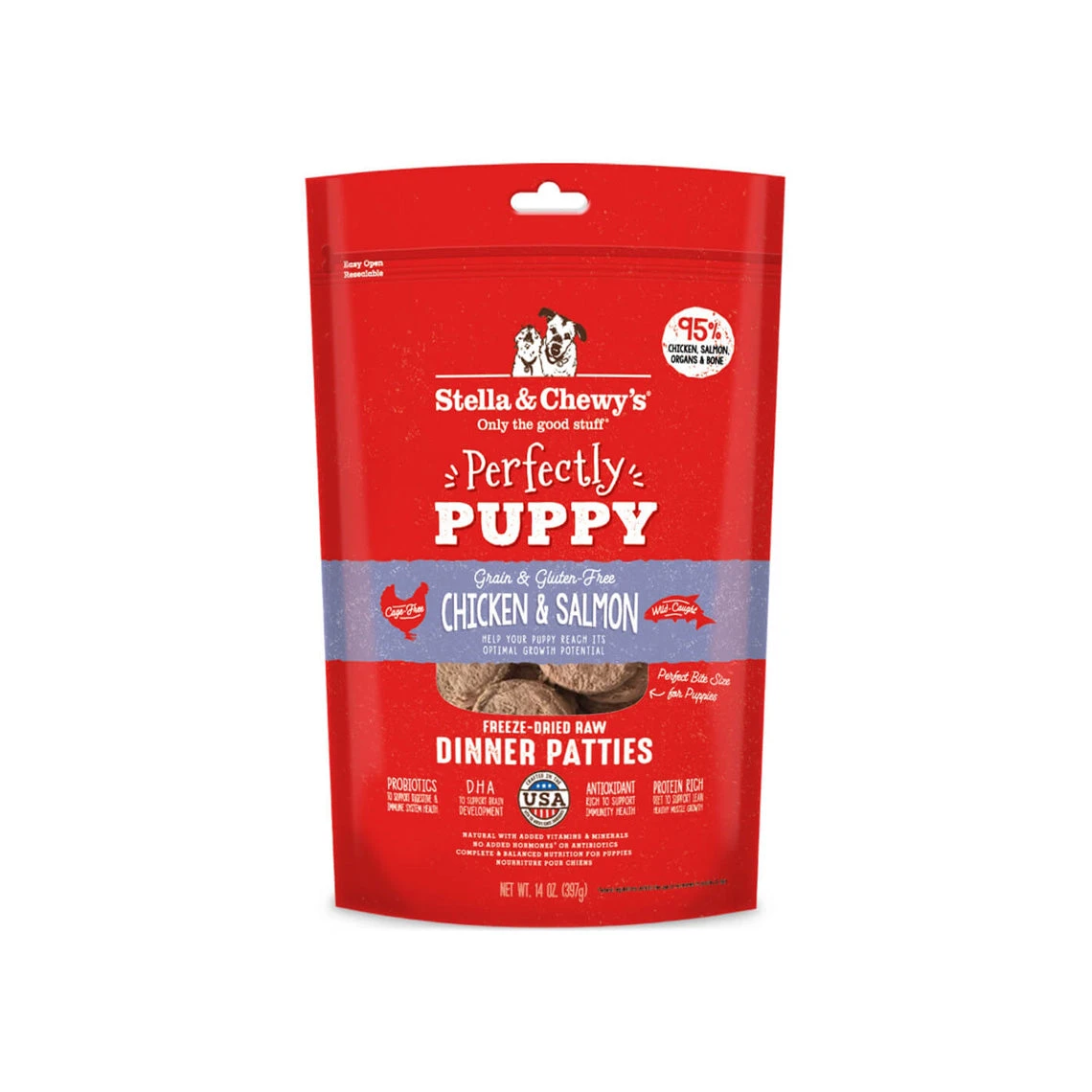 Stella & Chewy's Perfectly Puppy Raw Freeze-Dried Puppy Food 4 Stella & Chewy's Perfectly Puppy Raw Freeze-Dried Puppy Food - Image 2