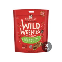 Stella & Chewy's Wild Weenies Raw Freeze-Dried Dog Treats -Pet Supplies Discount Shop 3001473PACK
