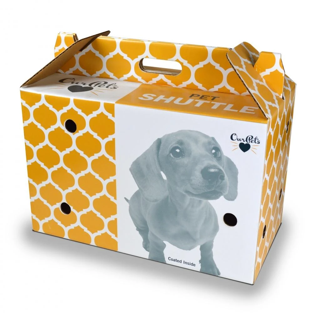 OurPets Pet Shuttle Cardboard Pet Carrier 3 OurPets Pet Shuttle Cardboard Pet Carrier