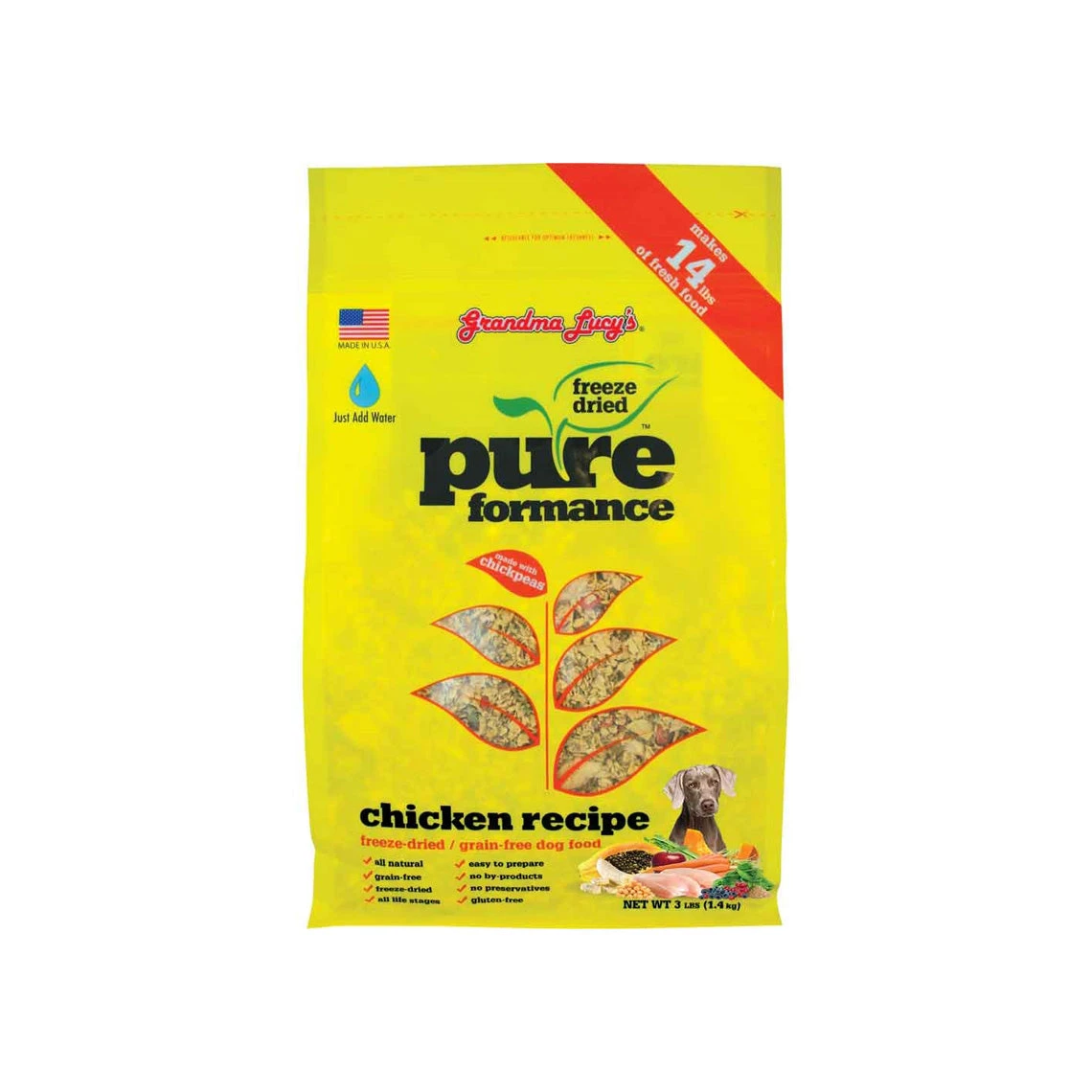 Grandma Lucy's PUREformance Freeze Dried Dog Food 3 Grandma Lucy's PUREformance Freeze Dried Dog Food