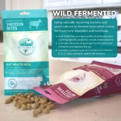 Steve's Real Food Probiotic Protein Bites -Pet Supplies Discount Shop 6 1