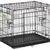 24" Contour Double Door Dog Crate 1 24" Contour Double Door Dog Crate -Pet Supplies Discount Shop 824DD 135