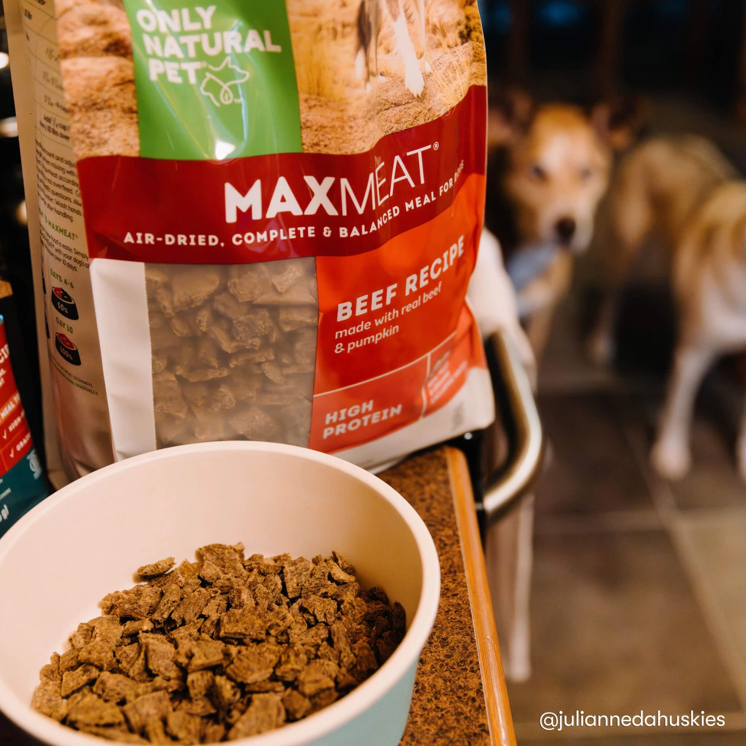 Only Natural Pet MaxMeat Beef Recipe Air-Dried Complete & Balanced Dog Food And Topper 8 Only Natural Pet MaxMeat Beef Recipe Air-Dried Complete & Balanced Dog Food And Topper - Image 6
