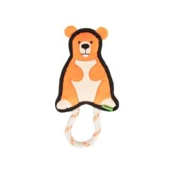 Only Natural Pet Mountain Friends Recycled Plush Dog Toys -Pet Supplies Discount Shop BeckhamtheBeaverMountainFriendsPlushDogToyFront