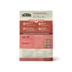 ACANA Singles Limited Ingredient Diet Grain-Free Dry Dog Food -Pet Supplies Discount Shop DS ACANA Singles Dog Beef 26 Pumpkin Recipe Back 4.5lb