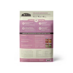 ACANA Singles Limited Ingredient Diet Grain-Free Dry Dog Food -Pet Supplies Discount Shop DS ACANA Singles Dog Lamb 26 Apple Recipe Back 13lb