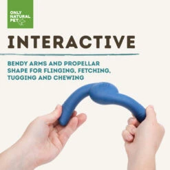 Only Natural Pet Natural Rubber Bond Building Fetch And Tug Dog Toys 24 Only Natural Pet Natural Rubber Bond Building Fetch And Tug Dog Toys -Pet Supplies Discount Shop DarkBlueFling FletchInteractiveInfographic