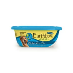 Earthborn Holistic Moist Grain-Free Stew Wet Dog Food 12 Earthborn Holistic Moist Grain-Free Stew Wet Dog Food -Pet Supplies Discount Shop Dukes Din Din 9oz Tub Front