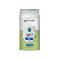 Earthbath Total Natural Pet Care Extra Thick Moist Towel Grooming Wipes For Dogs & Cats