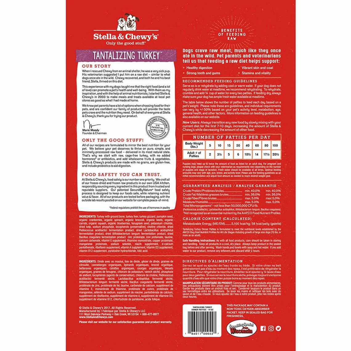 Stella & Chewy's Raw Dinners Freeze-Dried Dog Food 14 Stella & Chewy's Raw Dinners Freeze-Dried Dog Food - Image 12