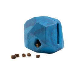 Ruffwear Gnawt-A-Rock Dog Toy -Pet Supplies Discount Shop Gnawt A Rock BluePool HoleTreats