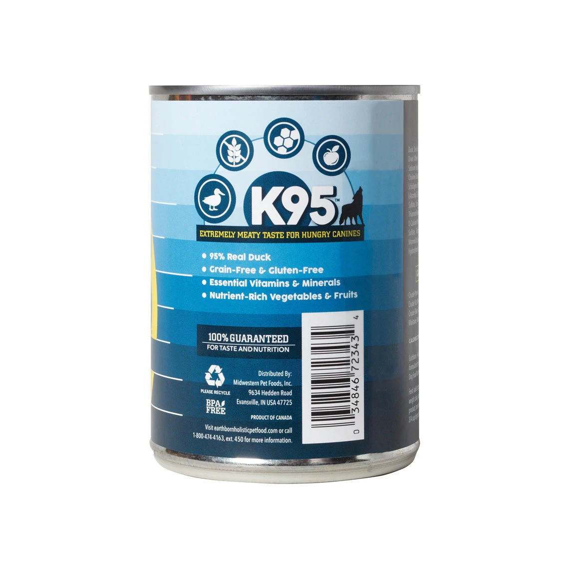 Earthborn Holistic K95 95% Real Meat Grain-Free Wet Canned Dog Food 10 Earthborn Holistic K95 95% Real Meat Grain-Free Wet Canned Dog Food - Image 8