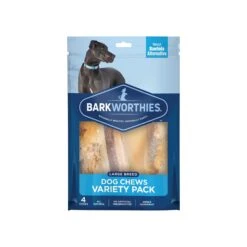 Barkworthies Variety Pack -Pet Supplies Discount Shop Large JPG 2014885 BW VarietyPack LargeBreed 4PK Front