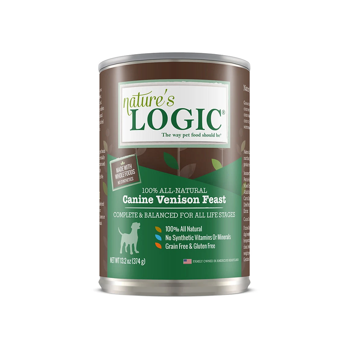 Nature's Logic Canine Venison Feast 13.2 Oz Canned Wet Food For Dogs 3 Nature's Logic Canine Venison Feast 13.2 Oz Canned Wet Food For Dogs