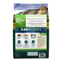 Only Natural Pet Raw Blends Skin And Coat Dog Food -Pet Supplies Discount Shop OnlyNaturalPetRawBlendsSkin CoatFormulaRawInclusionDryDogFood4lbBackofBag