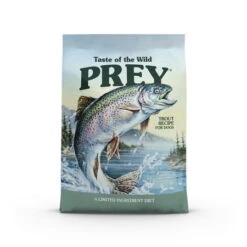 Taste Of The Wild Prey Dog Dry Food -Pet Supplies Discount Shop PREY TroutDog BagFront