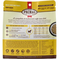 Primal Pet Foods Pronto Freeze-Dried Raw Puppy Food 19 Primal Pet Foods Pronto Freeze-Dried Raw Puppy Food -Pet Supplies Discount Shop PrimalPetFoodsProntoFreezeDriedRawPuppyFood25ozBackofBag