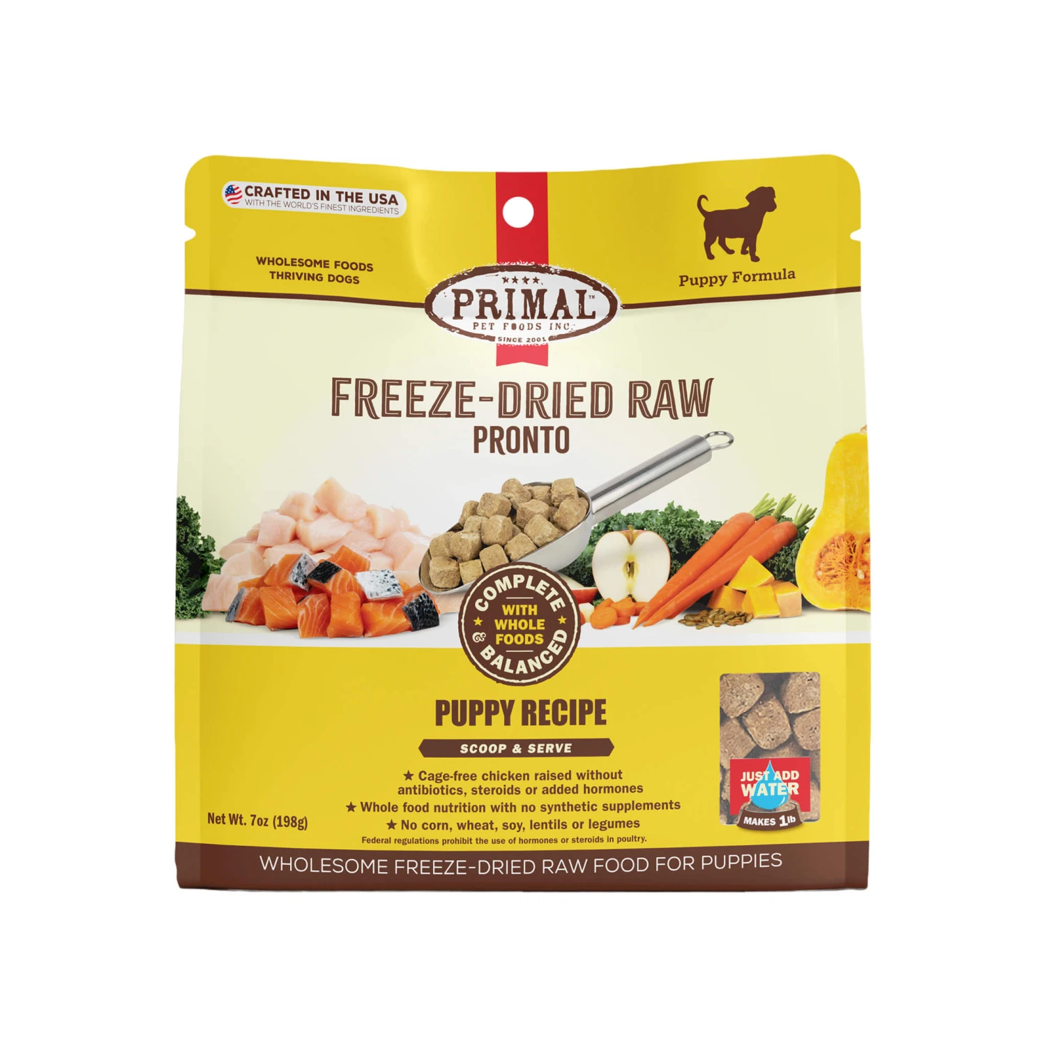 Primal Pet Foods Pronto Freeze-Dried Raw Puppy Food 3 Primal Pet Foods Pronto Freeze-Dried Raw Puppy Food