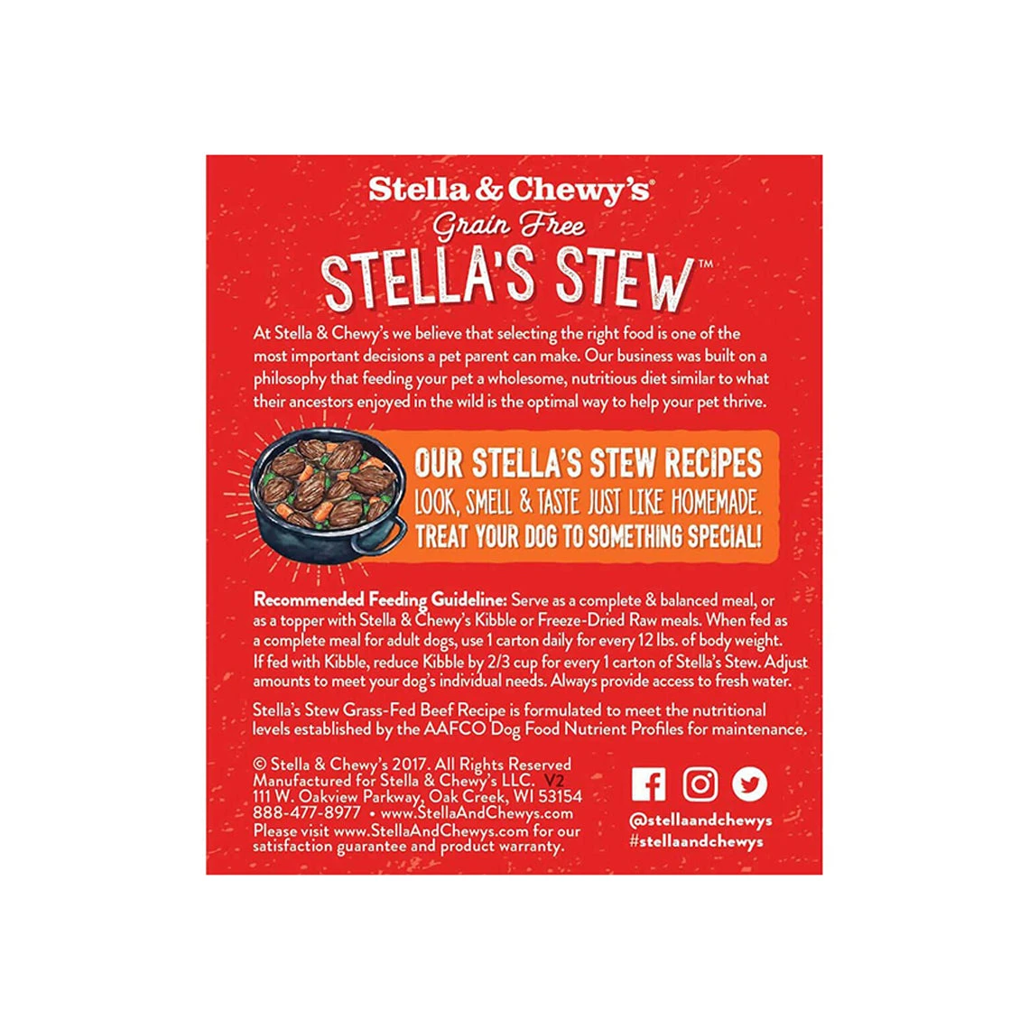 Stella & Chewy's Stew Wet Food For Dogs Case Of 12 4 Stella & Chewy's Stew Wet Food For Dogs Case Of 12 - Image 2