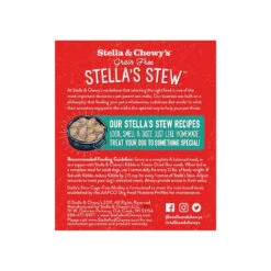 Stella & Chewy's Stew Wet Food For Dogs Case Of 12 41 Stella & Chewy's Stew Wet Food For Dogs Case Of 12 -Pet Supplies Discount Shop S C CageFreeMedleyStew Back