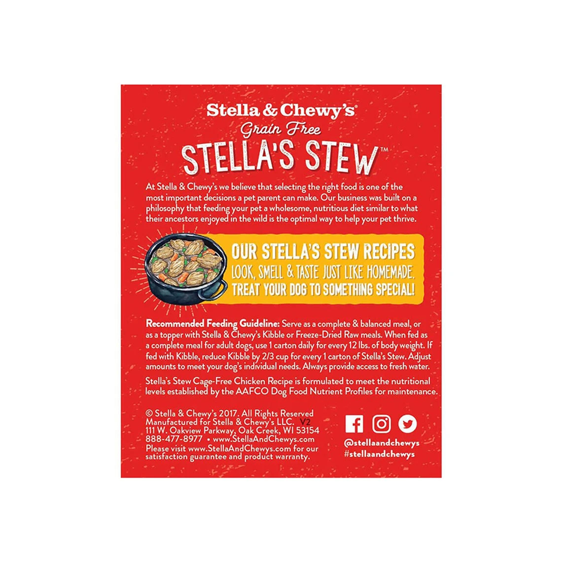 Stella & Chewy's Stew Wet Food For Dogs Case Of 12 18 Stella & Chewy's Stew Wet Food For Dogs Case Of 12 - Image 16