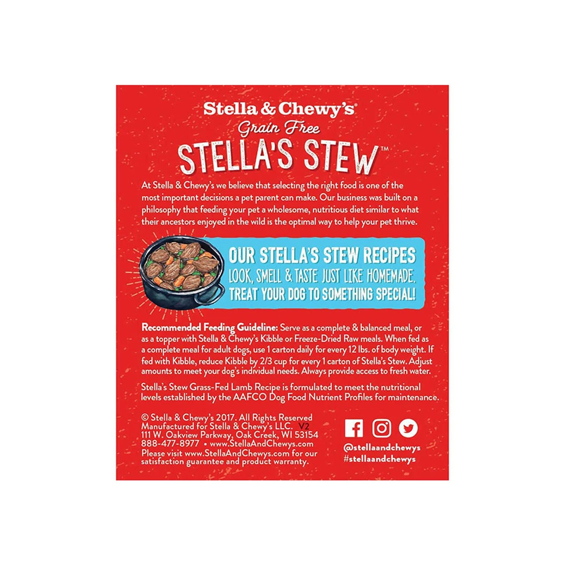 Stella & Chewy's Stew Wet Food For Dogs Case Of 12 11 Stella & Chewy's Stew Wet Food For Dogs Case Of 12 - Image 9