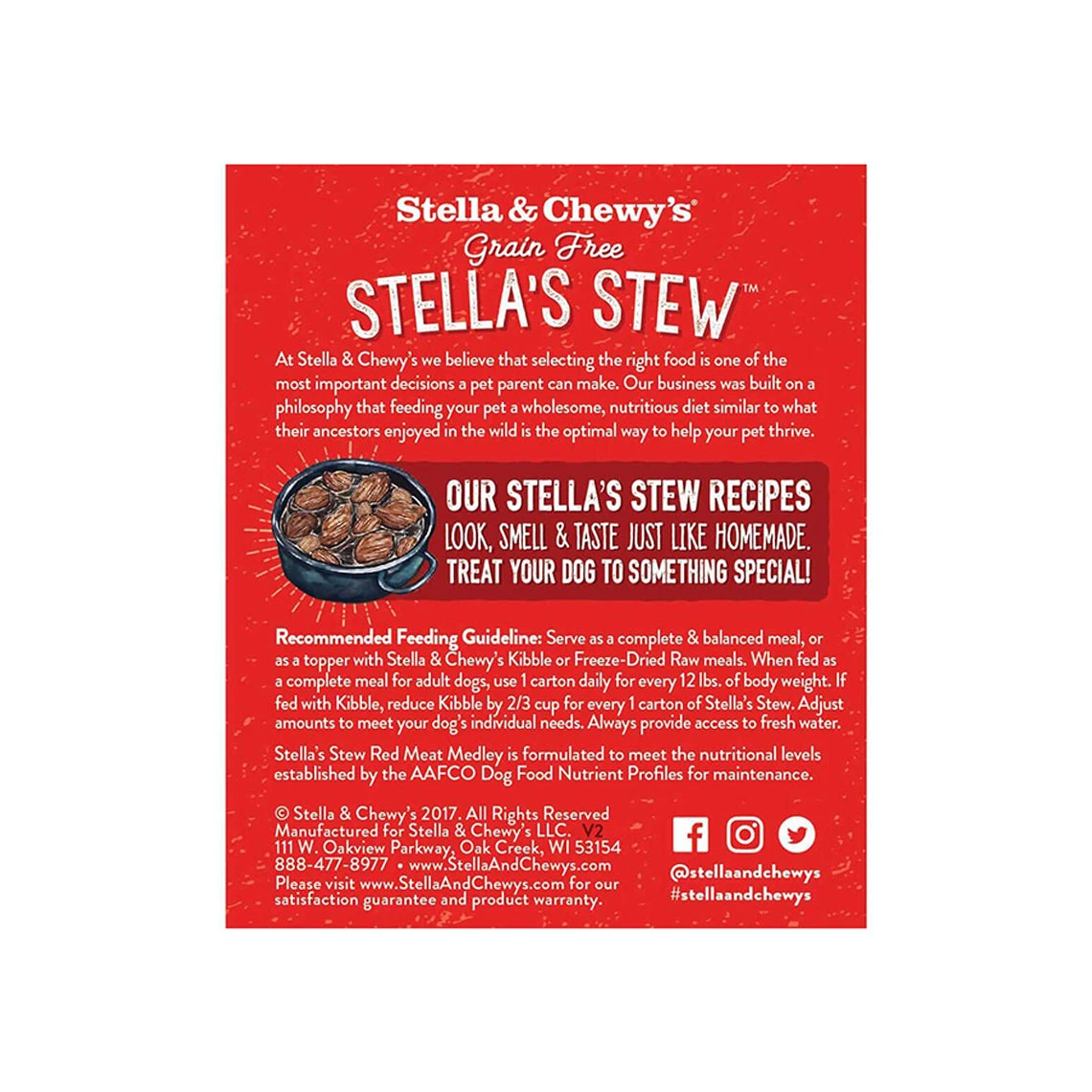 Stella & Chewy's Stew Wet Food For Dogs Case Of 12 15 Stella & Chewy's Stew Wet Food For Dogs Case Of 12 - Image 13