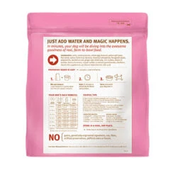 Sojos Complete Grain-Free Dog Food Mix -Pet Supplies Discount Shop SojosCompleteGrainFreeDogFoodMixLambBackofBag