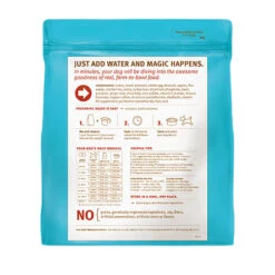 Sojos Complete Grain-Free Dog Food Mix -Pet Supplies Discount Shop SojosCompleteGrainFreeDogFoodMixTurkeyBackofBag Copy