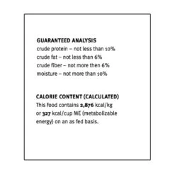 Sojos Grain-Free Dog Food Mix -Pet Supplies Discount Shop SojosGrainFreeDogFoodMixGuaranteedAnalysis