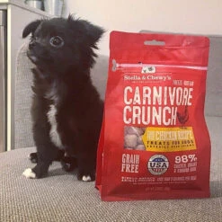 Stella & Chewy's Carnivore Crunch Training Treats -Pet Supplies Discount Shop Stella Chewy sCarnivoreCrunchTrainingTreatsChickenLifestyleImage 1