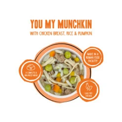 Weruva BFF Best Fido Friend Wet Dog Food -Pet Supplies Discount Shop WeruvaBFFBestFidoFriendWetDogFoodYouMyMunchkinwithChickenBreast Rice PumpkinInfographic