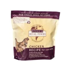 Steve's Real Food Freeze Dried Nuggets For Dogs And Cats -Pet Supplies Discount Shop chickenF.d