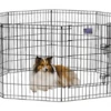 Midwest Black Contour Exercise Pen For Dogs