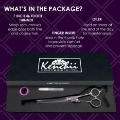 Kenchii Scorpion 46 Tooth Thinning Shear -Pet Supplies Discount Shop ke1946 46 s1 46t 1