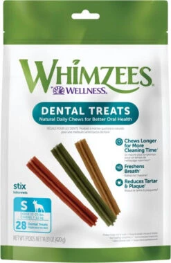 Whimzees Vegetarian Dental Chews For Dogs -Pet Supplies Discount Shop whimzeesstickssmall