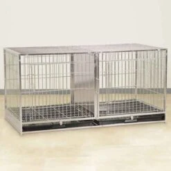 ProSelect Modular Cage W/Plastic Tray Stainless Steel -Pet Supplies Discount Shop zw5500 87 0