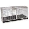 ProSelect Modular Cage W/Plastic Tray Stainless Steel -Pet Supplies Discount Shop zw5500 87 1